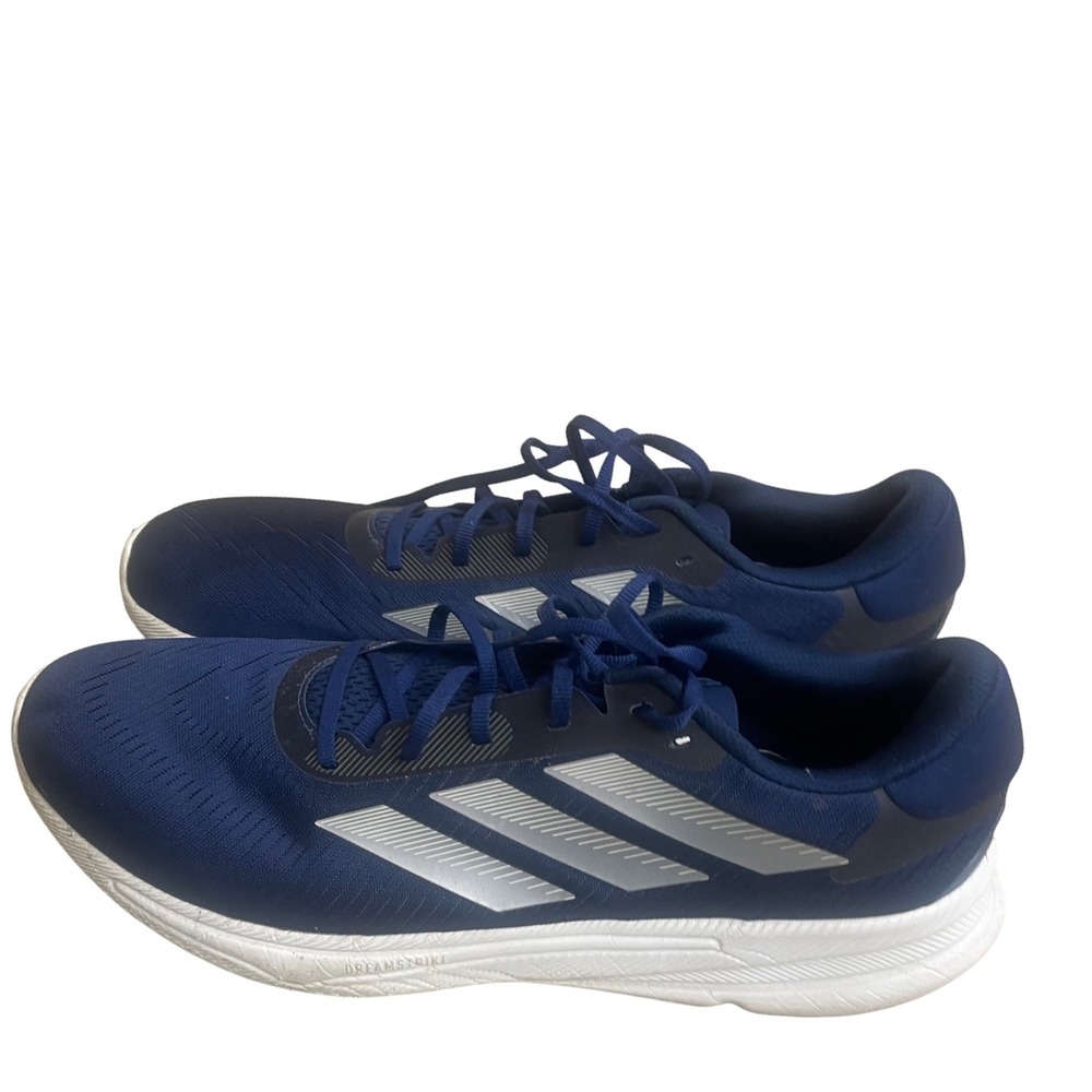 Adidas Supernova Rise‎ Navy Blue Silver Running Shoes Mens Size 14 JH8560 2025